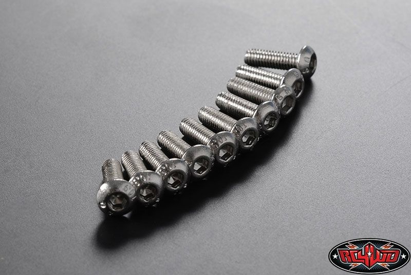 RC4WD Button Head Cap Screws M3 x 8mm (10) Z-S1235