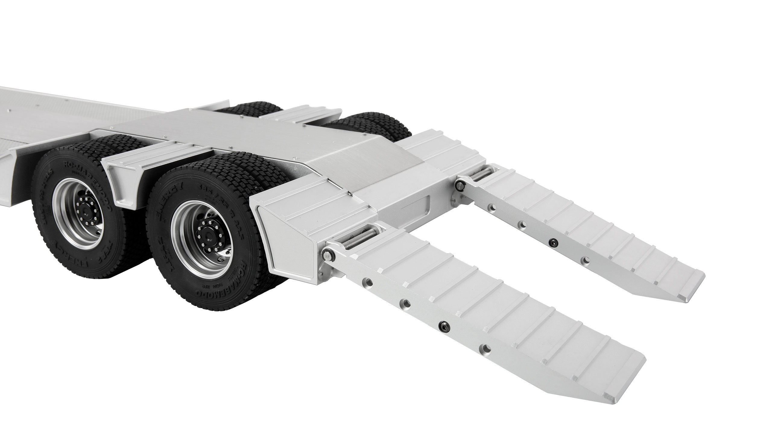 Amewi Tieflader-Sattelauflieger mit Doppelachse aus Aluminium 1:14 KIT 22731