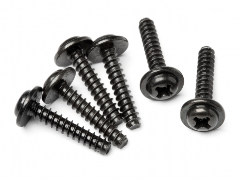HPI Schneidschraube mit Flansch M3 x 15mm (6 St) Z563