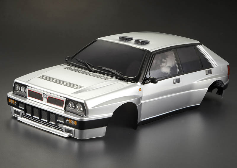 KB48387 Lancia Delta HF Integrale 16V Karosserie Silber 195mm RTU