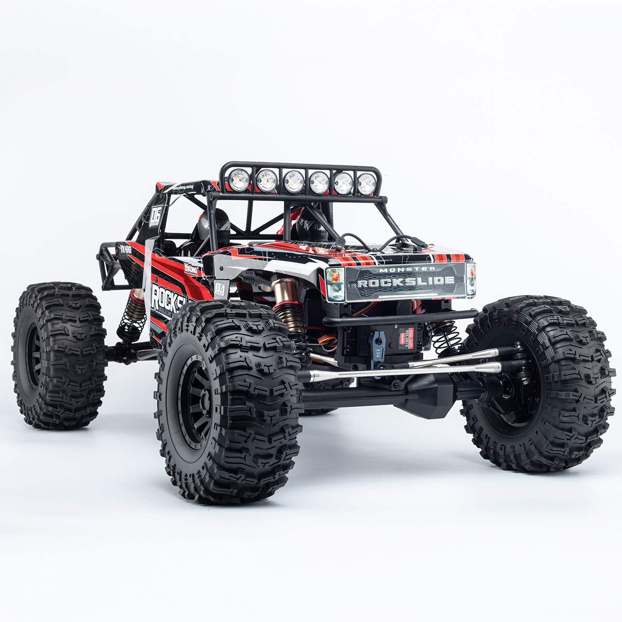 Yikong Rock Crawler Rock Slide 1/6 4WD Rot YK4061B - Abbildung 1
