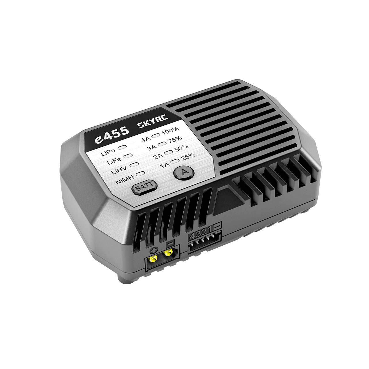 SkyRC e455 AC Ladegerät NiMh 6-8 / LiPo 2-4s 1-4A 50W SK-100170-01