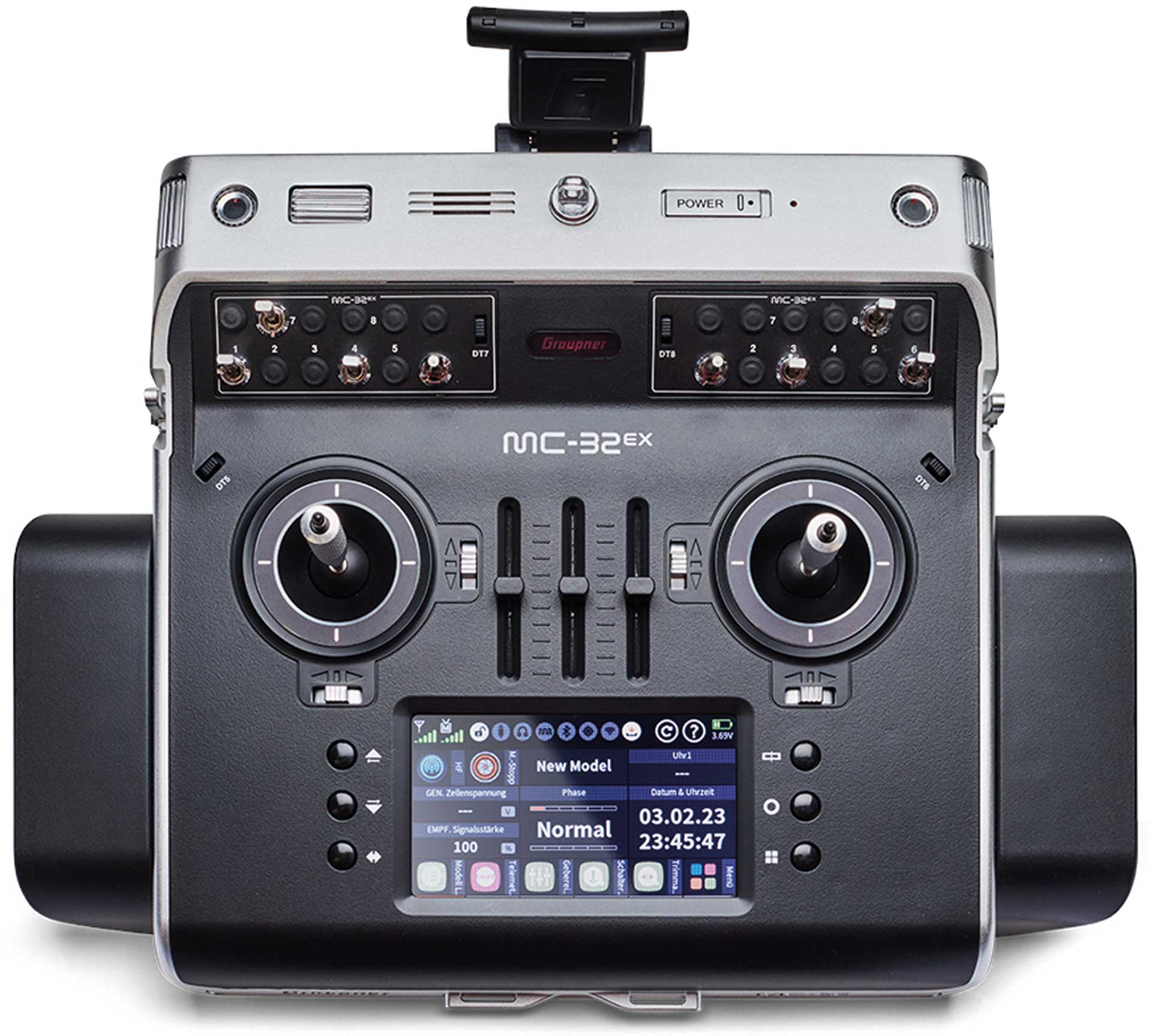 GRAUPNER MC-32ex Sender HoTT 2.4GHz Fernsteuerung 33040