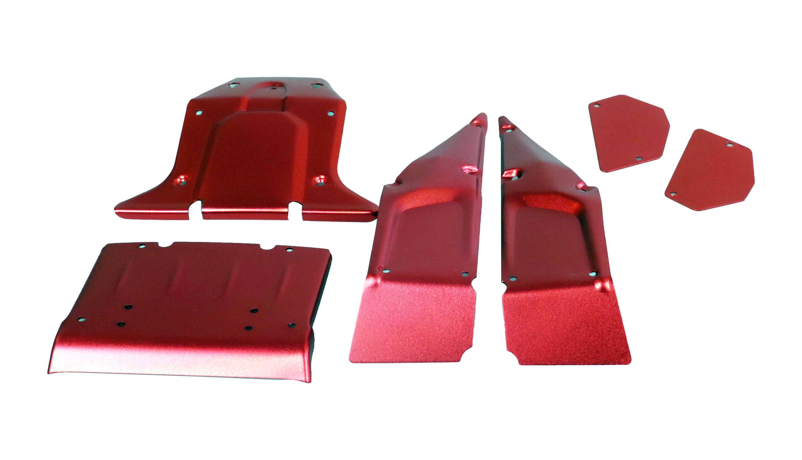 Amewi Karosserieteile Aluminium rot eloxiert FY-CM03H