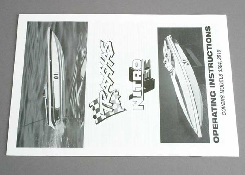 Traxxas NITRO VEE ASSY MANUAL 3599