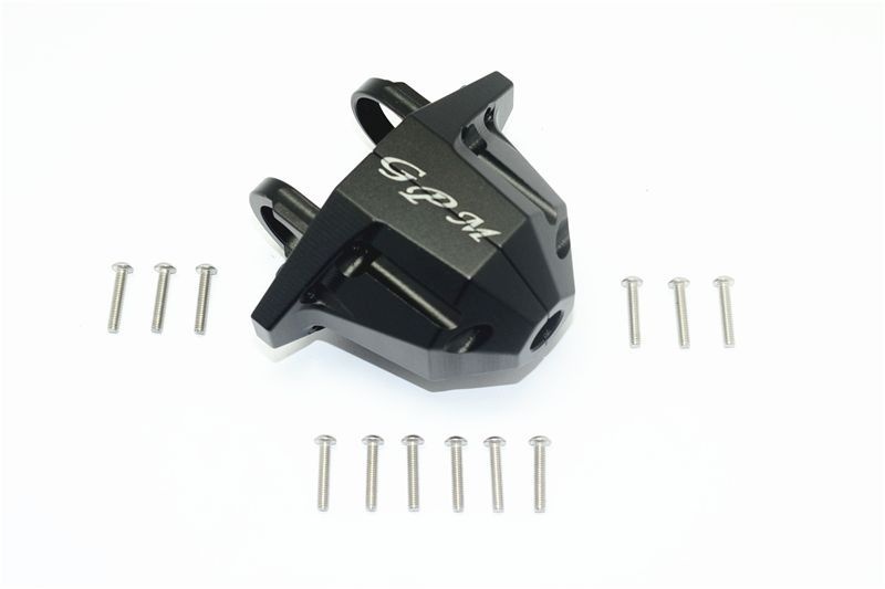 GPM Alu Kardanwellengehäuse hinten schwarz Traxxas UDR
