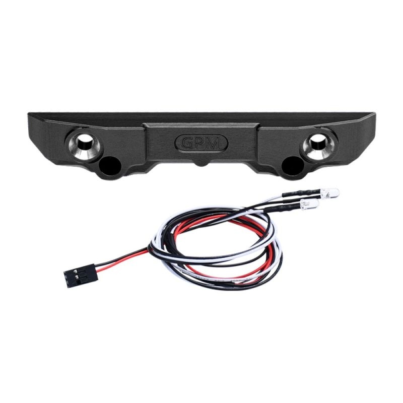 GPM Alu-Bumper hinten schwarz mit LED TRX MiniMaxx TXMM330RBK