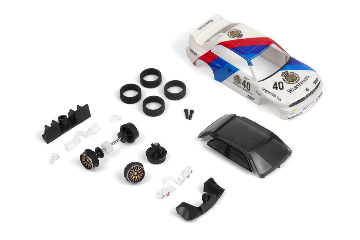 HPI nano-TTR 1989 BMW M3 E30 Ravaglia Karosserie Set Warsteiner 160998