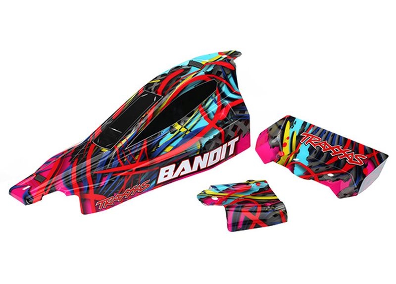 Traxxas Karosserie Bandit Hawaiian mit Aufkleber  2449