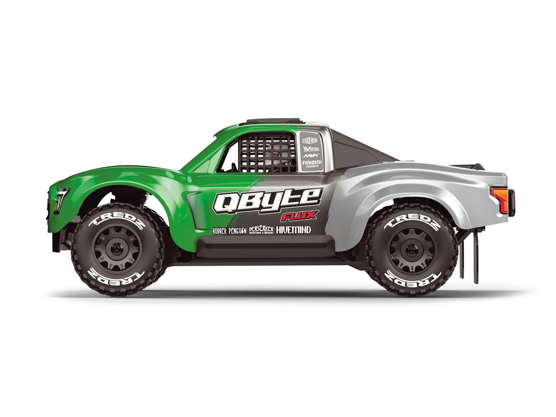Maverick QByte SC Flux 1/12 Brushless Short Course Truck Grün MV151202 - Abbildung 3