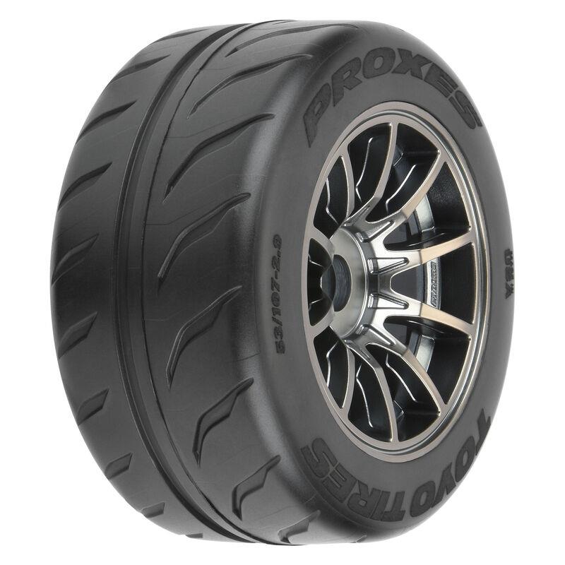 ProLine 1/7 Toyo Prxs R888R S3 Rr 2.9 BLTD MTD Spctr Gnmtl