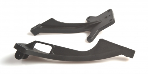LPR Chassisstreben vorne u hinten Plastik  Rebel Bxe 133187