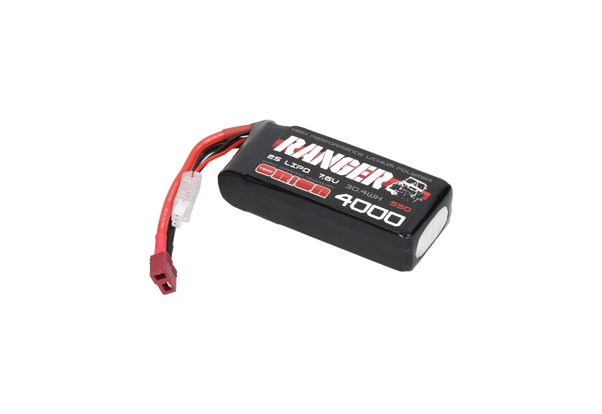 Team Orion Ranger LIPO HV Shorty 2S-7.6V-4000-55C Crawler 96x42x21m ORI14300