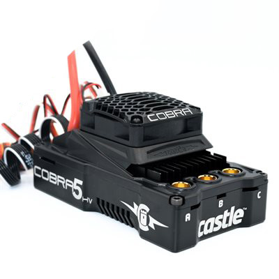 Castle Cobra 5 HV 12S ESC 20A Peak BEC 1/4-1/5 CC010-0178-00