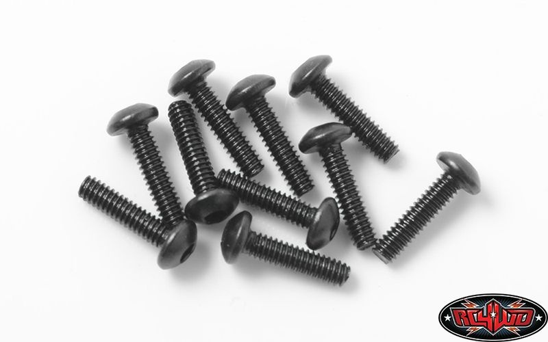 RC4WD Steel Button Head Cap Screws M2 x 8mm (10) Z-S1800