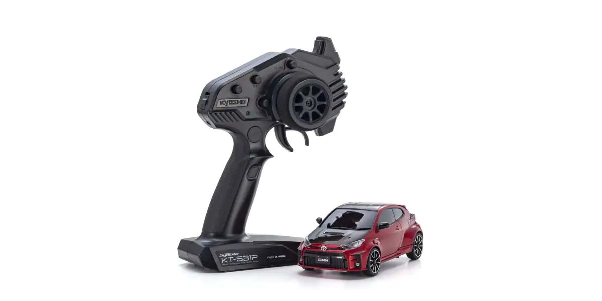 Kyosho Mini-Z AWD Toyota GRMN Yaris Rally Package Red II (MA020-KT531P) 32648MR - Abbildung 3