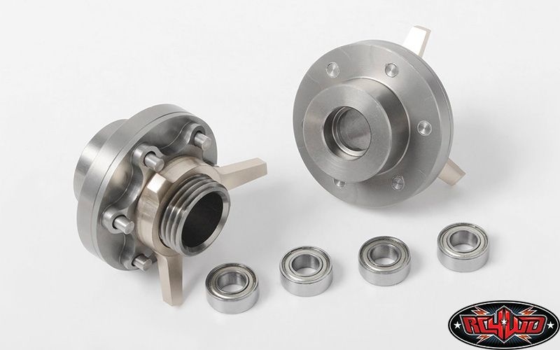 RC4WD ¼ Scale Knock Off Hub Set (FR/RR) Z-S1803