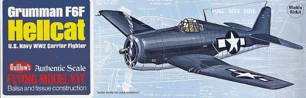 Guillow Grumman F6F Hellcat Balsabausatz 503