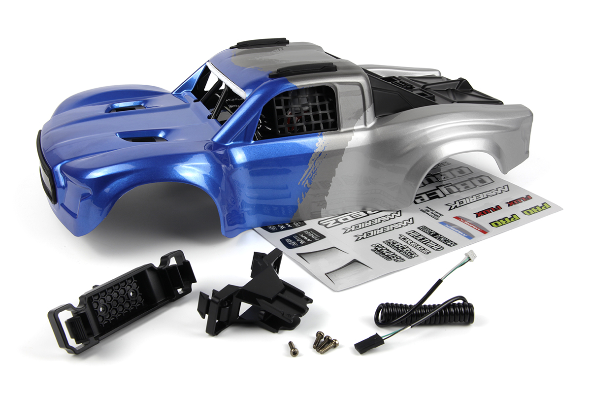 Maverick QByte SC 1/12th Karosserie lackiert - Blau 151210