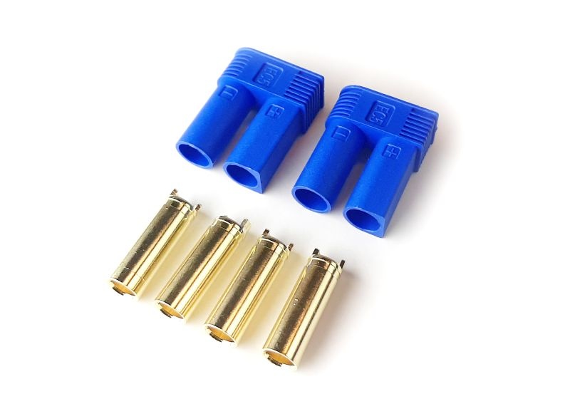 H-SPEED EC5 Stecker Gehäuse Männlich/Stecker Weiblich (2 Stück) HSPP018
