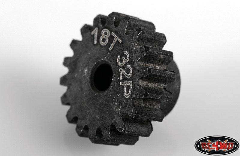 RC4WD 18t 32p Hardened Steel Pinion Gear Z-G0066
