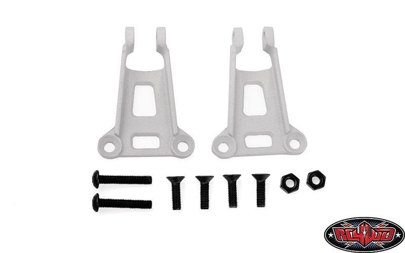 RC4WD Front Shock Mounts for Trail Finder 2 Chassis (Silver) VVV-C1393