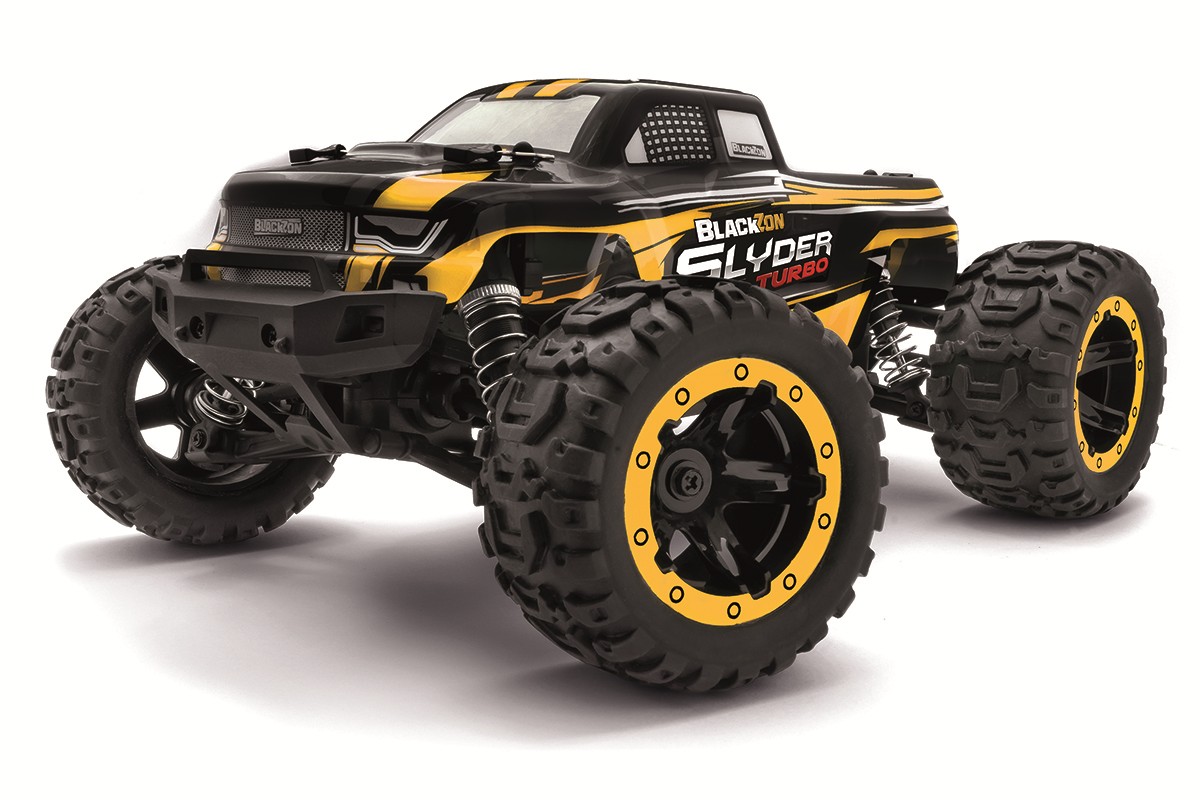 BLACKZON Slyder MT Turbo 1/16 4WD 2S Brushless Gelb 540213