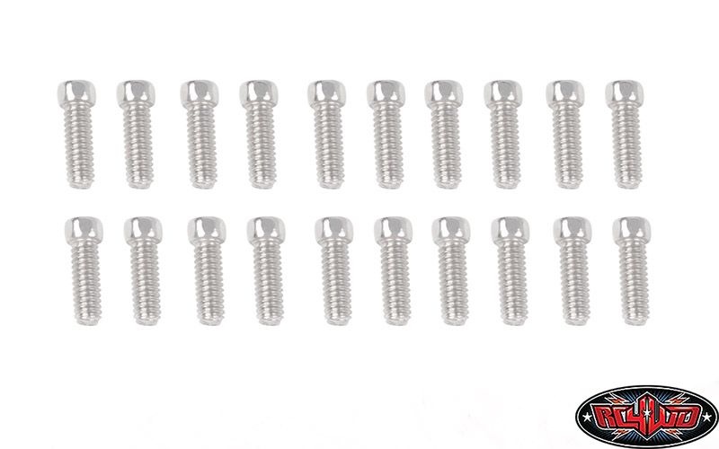 RC4WD Sechskantschrauben M2x6mm silber Z-S0055