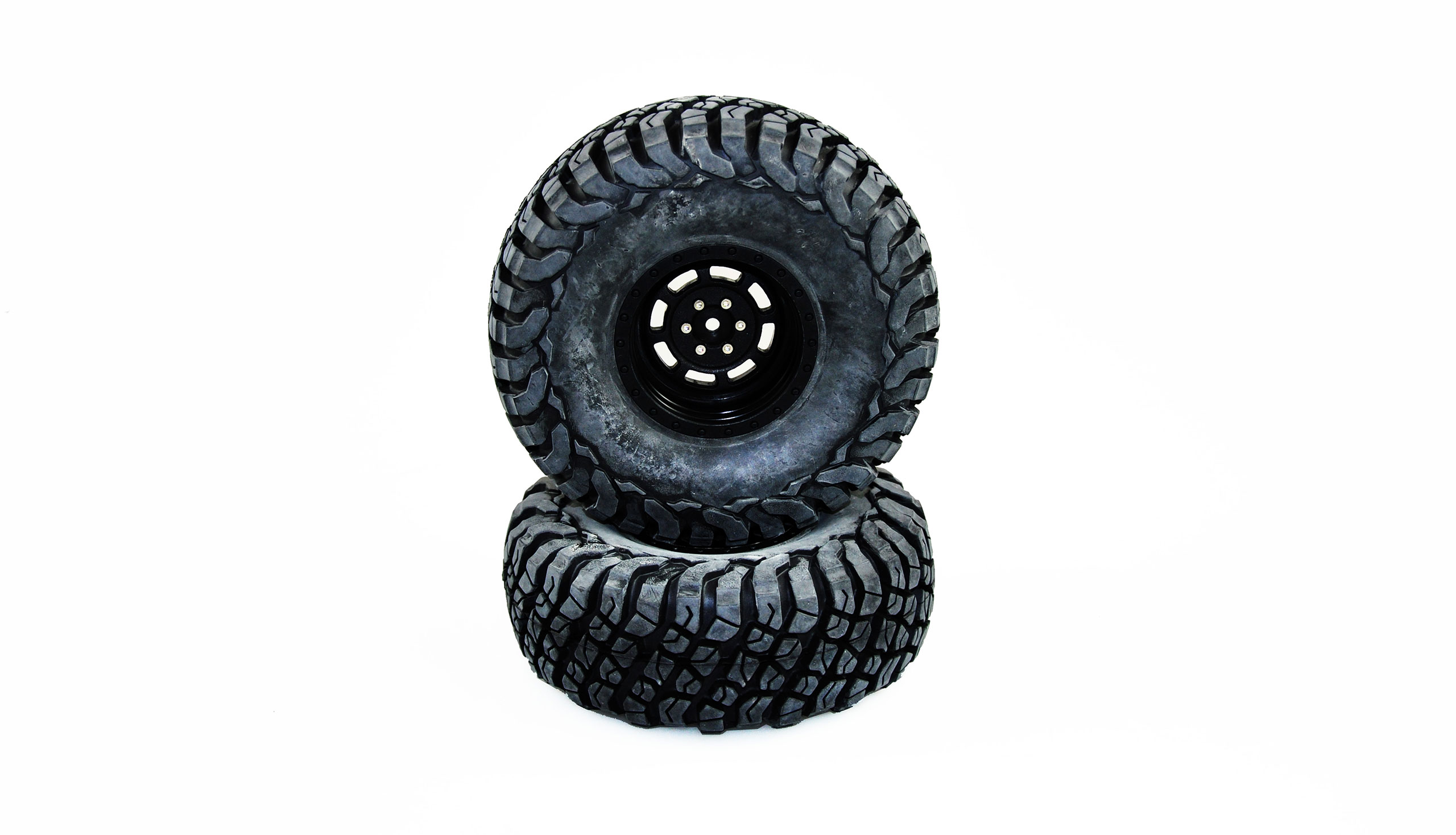 Amewi 2,2 Zoll Kopletträder, 2 Stück nicht verklebt 18139