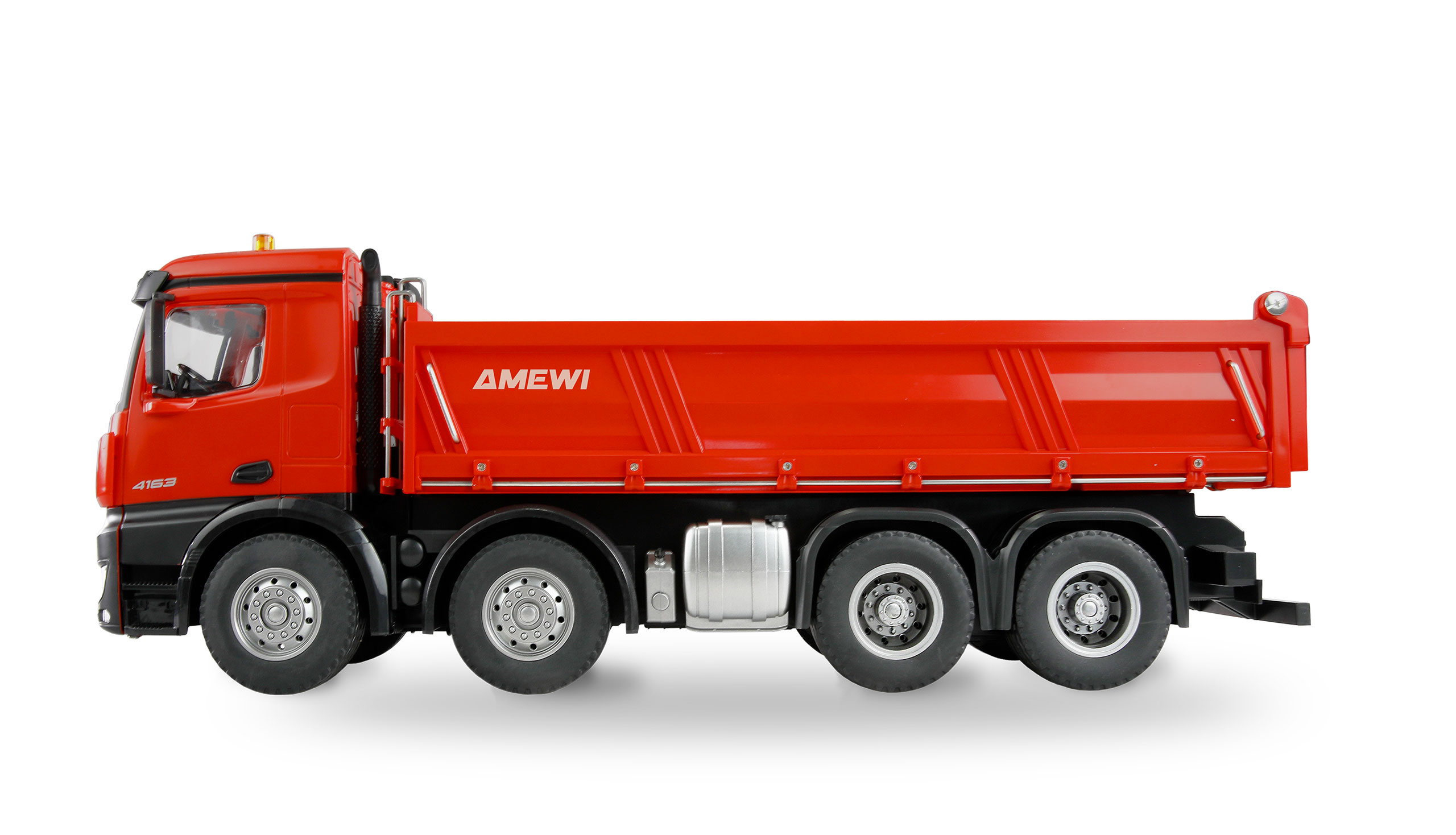 Amewi Mercedes-Benz Arocs Muldenkipper 8x4/4 4WD 1:18 RTR rot 22693