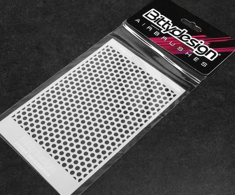 Bittydesign Vinyl stencil - Holes STC-001