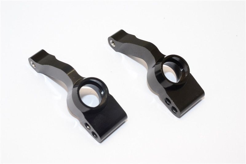 GPM Alu Radträger hinten eloxiert schwarz Traxxas Slash, Stampede, Hoss, Rally 4x4