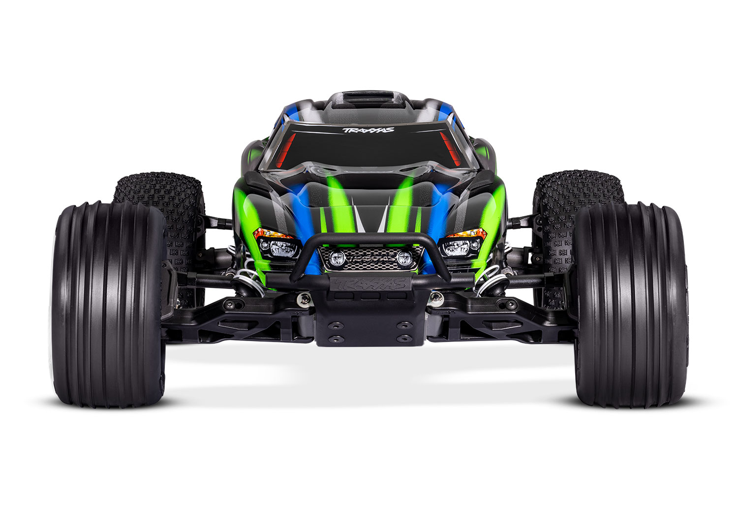 Traxxas Rustler Grün BL-2S 1/10 2WD Brushless Stadium Truck 37354-4 - Abbildung 2