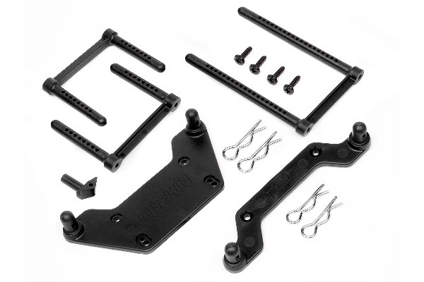 HPI Karosseriehalter Set 89X287mm (Wheely King - Rc) 85633