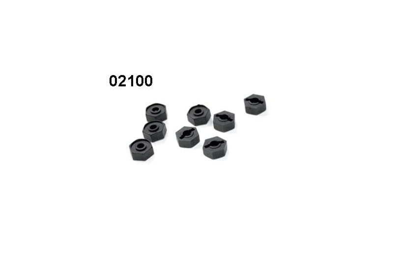 Amewi HSP Radmitnehmer 8 St. 12mm Wheel hex 02100