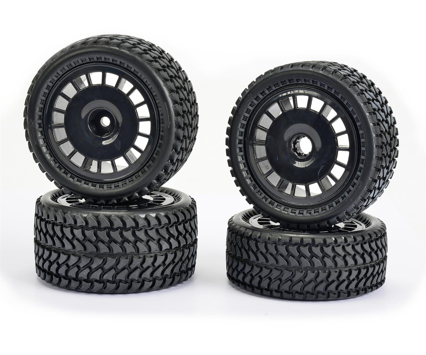 Carson 00134 All Terrain 2WD Reifen-Set (4) 500900134