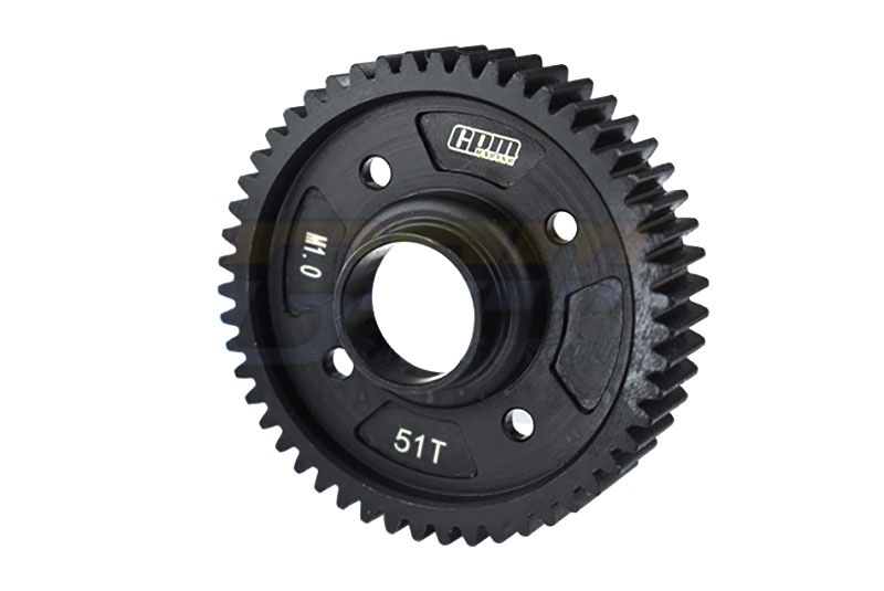 GPM Hauptzahnrad 51Z Carbonstahl medium (Modul 1.0) Traxxas XRT, X-Maxx