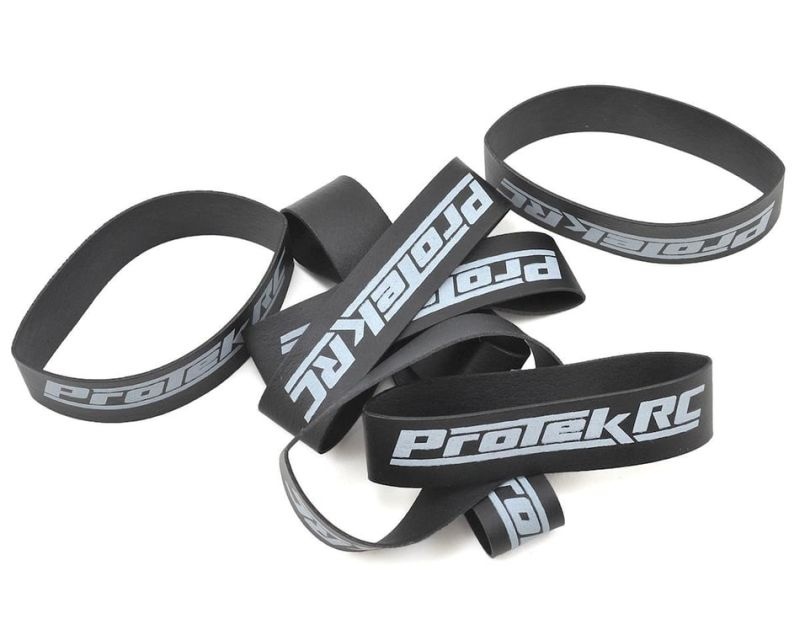 ProTek RC Reifenklebebänder schwarz (8)  PTK-2028