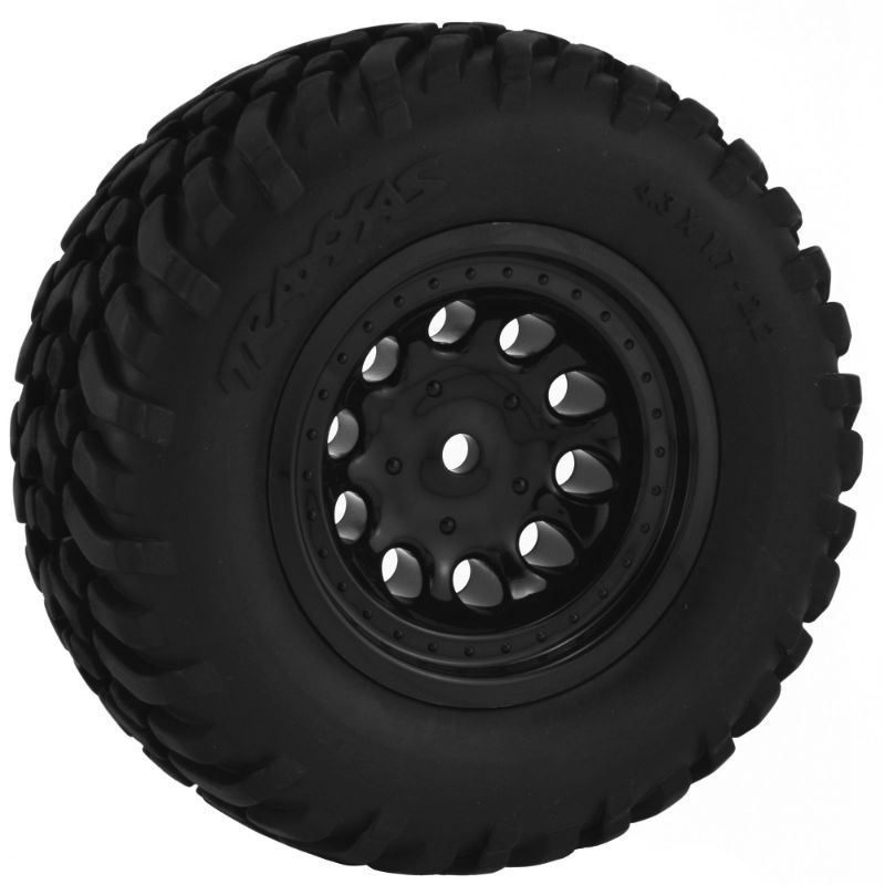 RPM Revolver Felgen SC 12mm schwarz (Slash 2WD hi 4x4 v+h) 82332