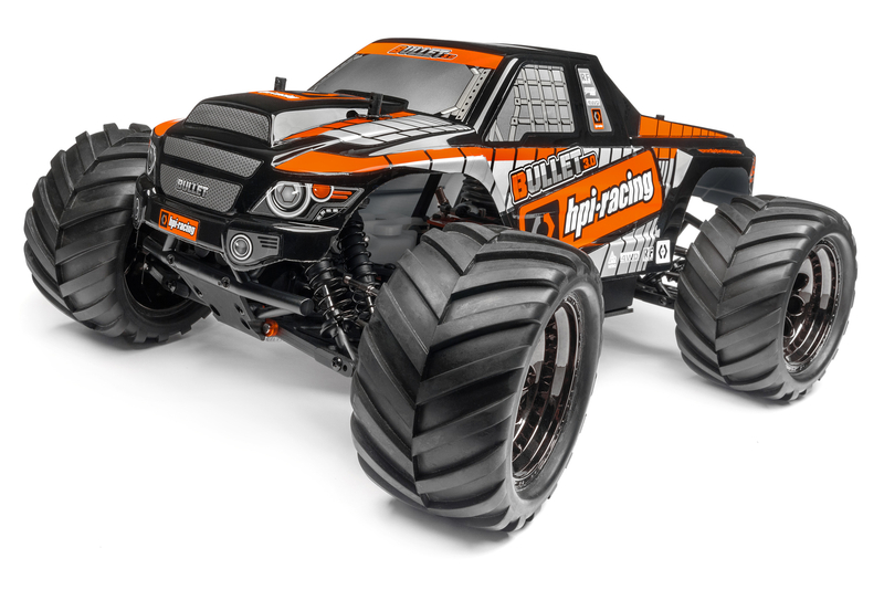 HPI Bullet 3.0 MT Karosserie (sw) m. Dekorbogen 115508