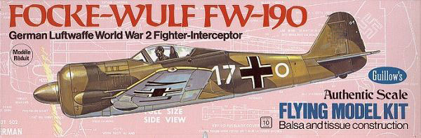 Guillow Focke-Wulf Balsabausatz 502