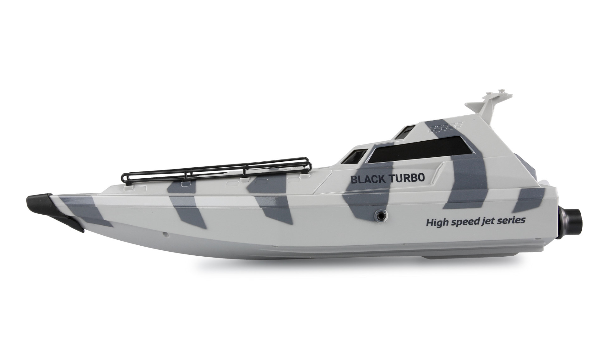 Amewi Black Turbo Militärboot mit Jetantrieb 420mm RTR camouflage-grau 26111 - Abbildung 2