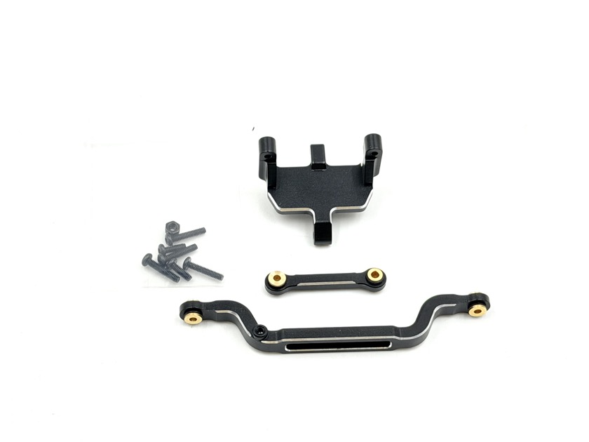 Hobby Plus Aluminum Mid Axle Servo Mount & Link, Terranaut 240600