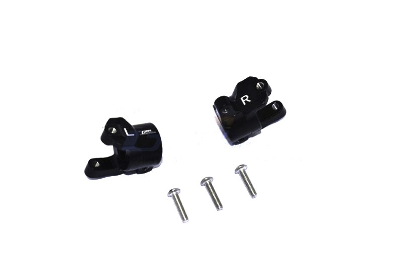 GPM C-Hubs Aluminium vorne schwarz für Element RC 1/10 Enduro Sendero Trail ES019BK