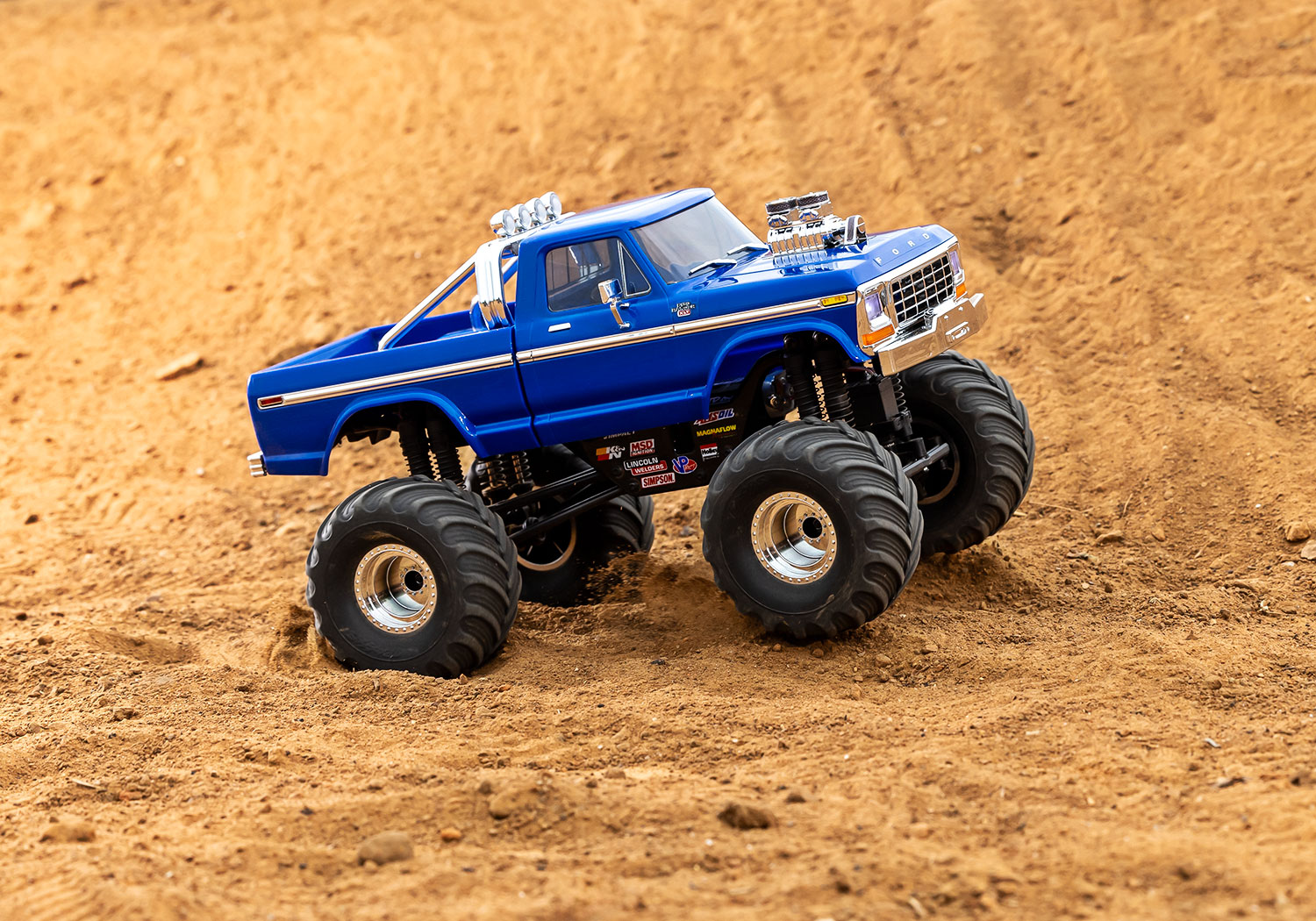 TRAXXAS TRX-4MT Ford F150 4x4 blau 1/18 Monstertruck RTR 98044-1 - Abbildung 9