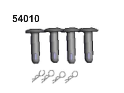 Amewi 54010 Kraftstofftank Halterung Set 4 Pitbull X 54010