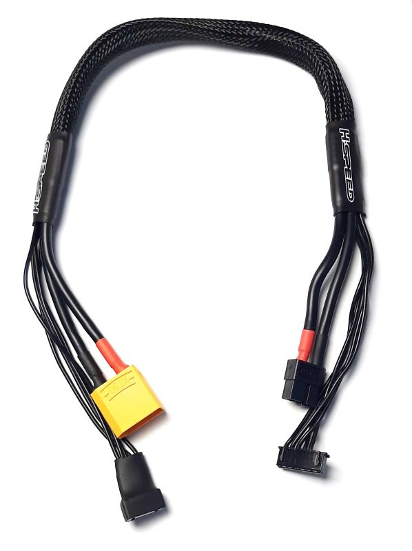 H-SPEED Ladekabel (2-)4S mit Balancer Verlängerung  XT90 HSPC028