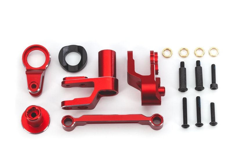 Traxxas Lenkung Bellcranks Alu rot Maxx Slash 10246-RED