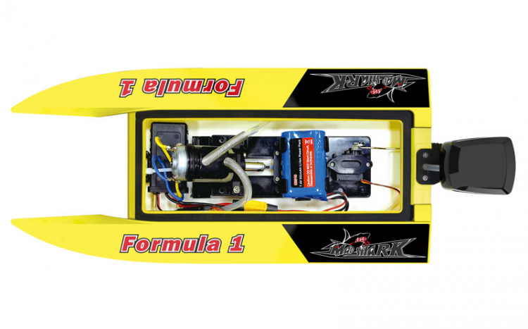 Joysway Mad Shark F1 V3 2.4G RTR Brushed Yellow 8203V3 - Abbildung 5