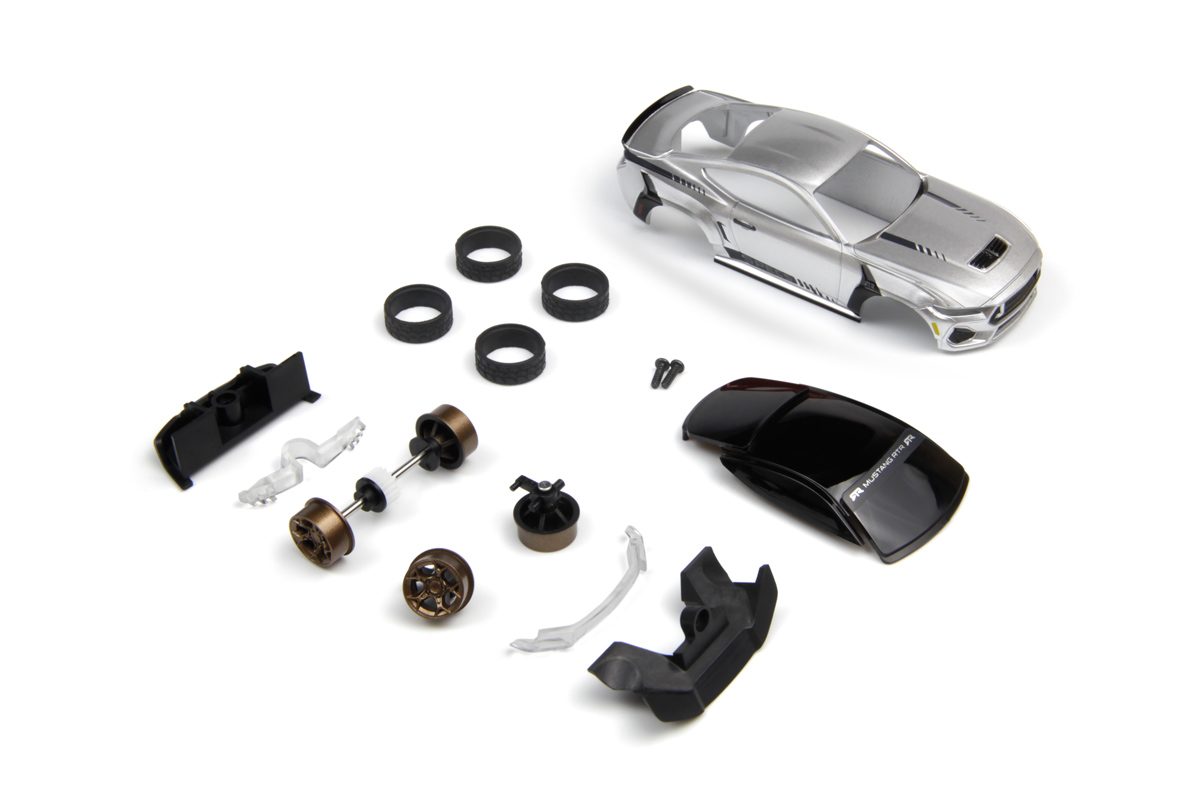 HPI nano-TTR Ford Mustang RTR Spec5 I.Silver - Body 161434